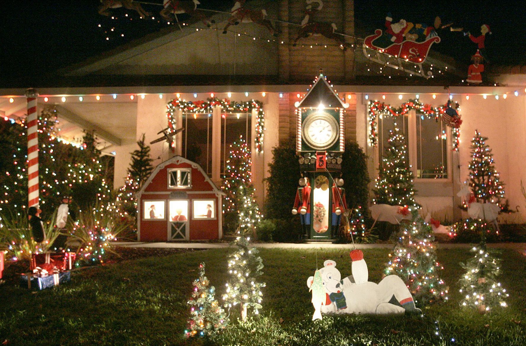 Napa Christmas lights